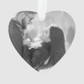 マイおもしろいバレンタインハートオーナメント オーナメント (裏面)