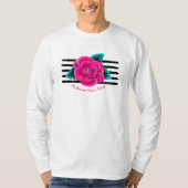 マイお気に入りのバラTシャツ Tシャツ (正面)