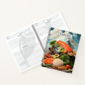 マイお気に入りのレシピスパイラルレシピ ノートブック (内部)