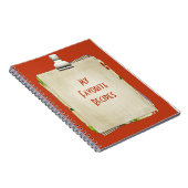 マイお気に入りのレシピノートブック ノートブック (右側)