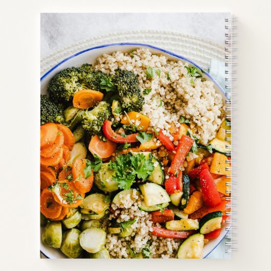 マイお気に入りのレシピノートブック ノートブック (裏面)