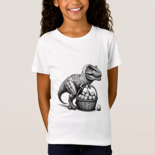 マイかわいらしTレックス Tシャツ (正面)