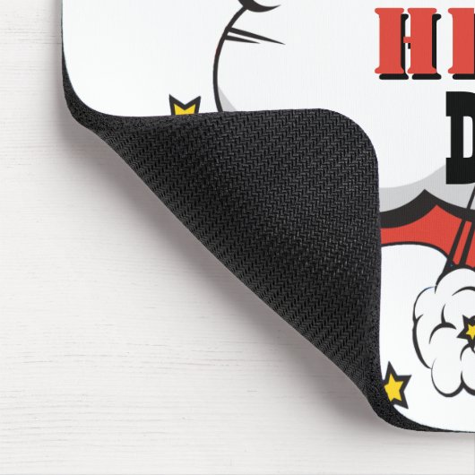 マイすごいヒーロー漫画おもしろい父の日 マウスパッド (コーナー)