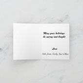 マイアの休日の挨拶 シーズンカード (内部)