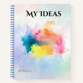 マイアイディア8.5x11ノートブック ノートブック (正面)