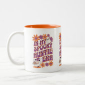 マイアウンティ不気味エラレトロハロウィーン ツートーンマグカップ (左)