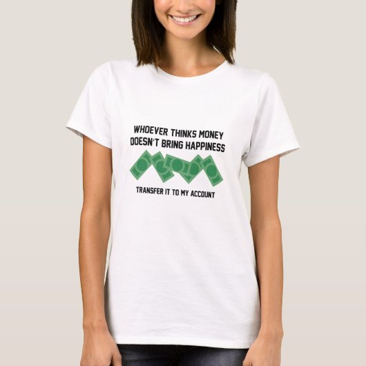 マイアカウントに転送 Tシャツ (正面)