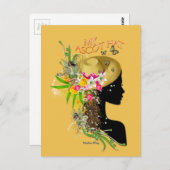 マイアスコットハット ポストカード (正面/裏面)