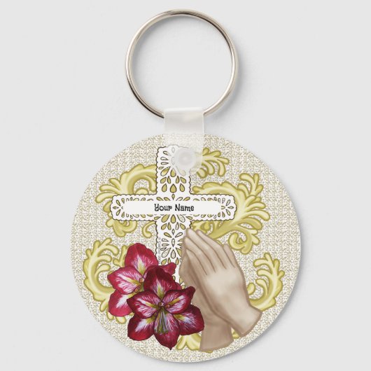 マイアマリリスChristian Cross keychain キーホルダー (正面)