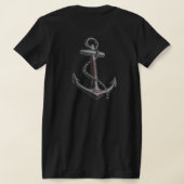 マイアミいかり女性 Tシャツ (レイダウン裏面)