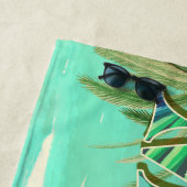 マイアミおもしろいインザサンタオル ビーチタオル (インサイチュ)