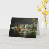 マイアミからクリスマスを祝ってます。フロリダ州 カード (黄色い花)