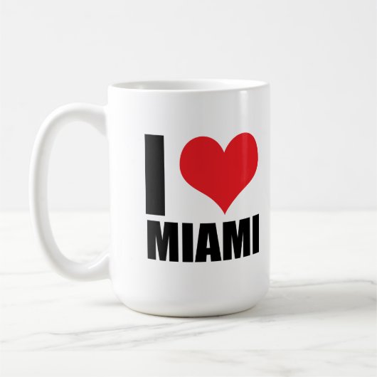 マイアミが大好き コーヒーマグカップ (左)