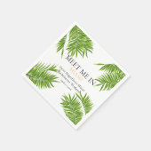 マイアミで私に会おう！独身最後の旅のお祝い品 スタンダードカクテルナプキン (角)