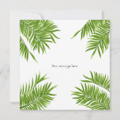 マイアミで私に会おう！独身最後の旅バチェロレッテパーティー サンキューカード (裏面)