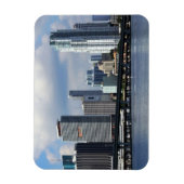 マイアミのウォーターフロントビュー マグネット (縦)