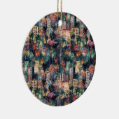 マイアミのクリスマス&新年の水の色 セラミックオーナメント (右)