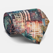マイアミのクリスマス&新年の水の色 ネクタイ (ロール)