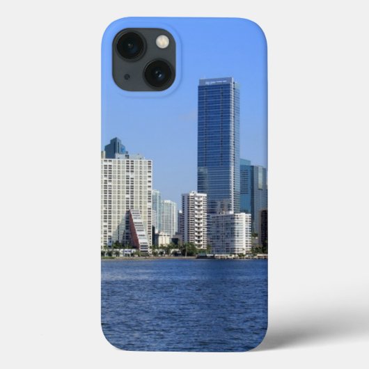 マイアミのスカイラインの眺め Case-Mate iPhoneケース (裏面)