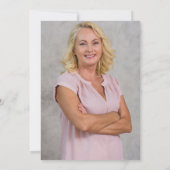 マイアミのスカイライン　引退パーティーの写真 招待状 (裏面)