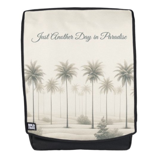 マイアミのヤシの木 バックパック (正面)