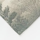 マイアミのヤシの木 フリースブランケット (角)