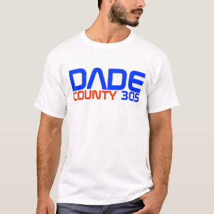 マイアミのワイシャツ"Dade郡305"特集号 Tシャツ