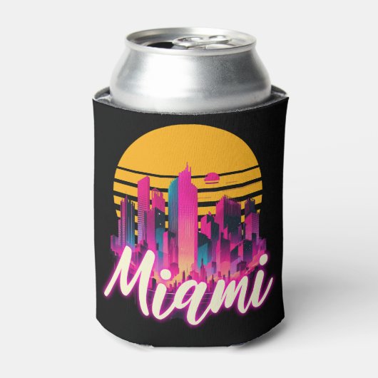 マイアミの夕暮れ 缶クーラー (缶正面)