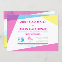 マイアミの夜のウェディング