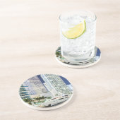 マイアミの川Riverwalkに沿う建物 コースター (側面)