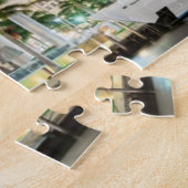 マイアミの川Riverwalkに沿う建物 ジグソーパズル (側面)