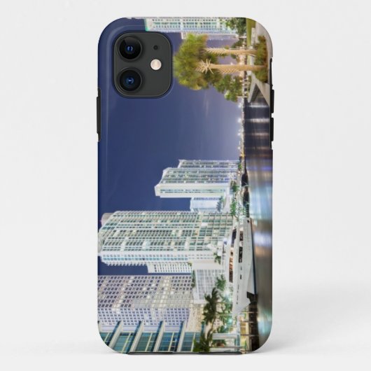 マイアミの川Riverwalkに沿う建物 Case-Mate iPhoneケース (裏面)