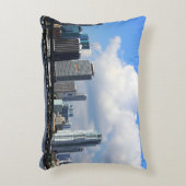 マイアミの水辺地帯の眺め アクセントクッション (正面(垂直))