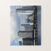 マイアミの水辺地帯の眺め ジグソーパズル (縦)