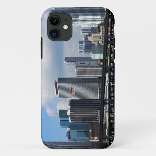 マイアミの水辺地帯の眺め Case-Mate iPhoneケース (裏面)