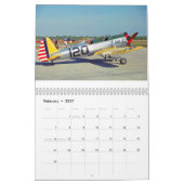 マイアミの空気博物館のカレンダー上の翼 カレンダー (2月 2027)