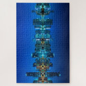 マイアミの街並パノラマビュー ジグソーパズル (縦)