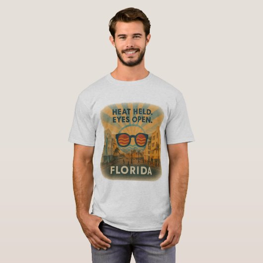 マイアミのTシャツ | シティーはっきりした衣服 Tシャツ (正面フル)