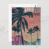 マイアミはがき旅行ポスター ポストカード (正面/裏面)