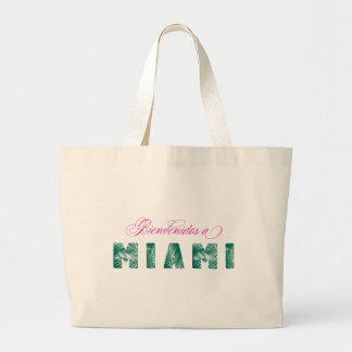 マイアミへようこそ/ビエンヴェニドスマイアミ – Tote Bag ラージトートバッグ