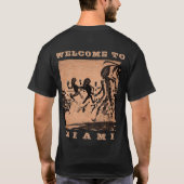 マイアミへようこそ Tシャツ (裏面)