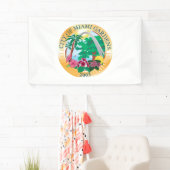 マイアミガーデンズ（フロリダ）シティシール 横断幕 (インサイチュ)