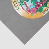 マイアミガーデンズ（フロリダ）シティシール 薄葉紙 (詳細)