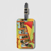 マイアミグリーティング ラゲッジタグ (正面縦)