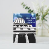 マイアミコートハウスポスター ポストカード (スタンド正面)