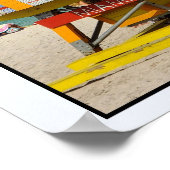 マイアミサウスビーチライフガードタワーズ ポスター (角)