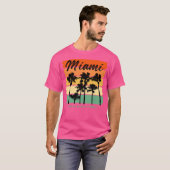 マイアミサウスビーチ Tシャツ (正面フル)