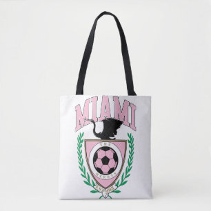 マイアミサッカーバーシティスタイル トートバッグ