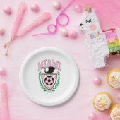 マイアミサッカーバーシティスタイル ペーパープレート (パーティー)