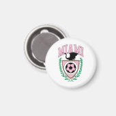 マイアミサッカーバーシティスタイル マグネット (正面/裏面)
